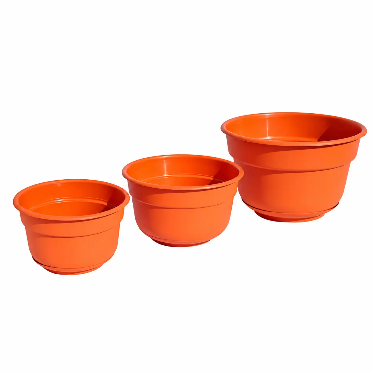 Bowl con plato de plastico