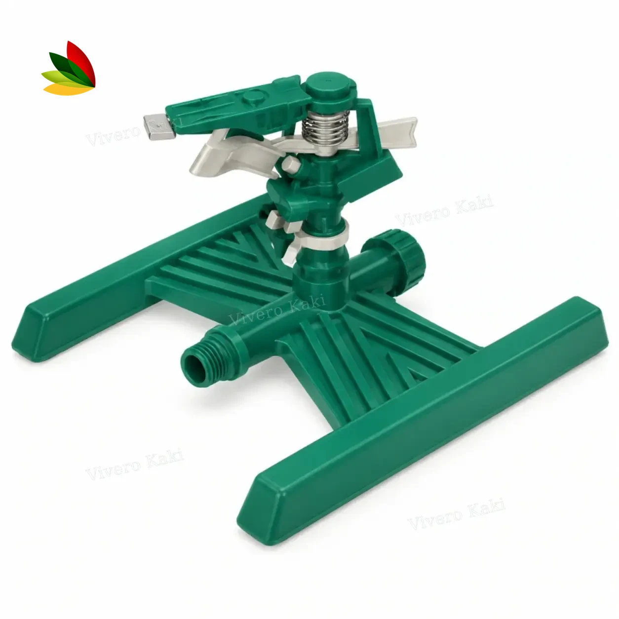 Aspersor de impulso plástico con base