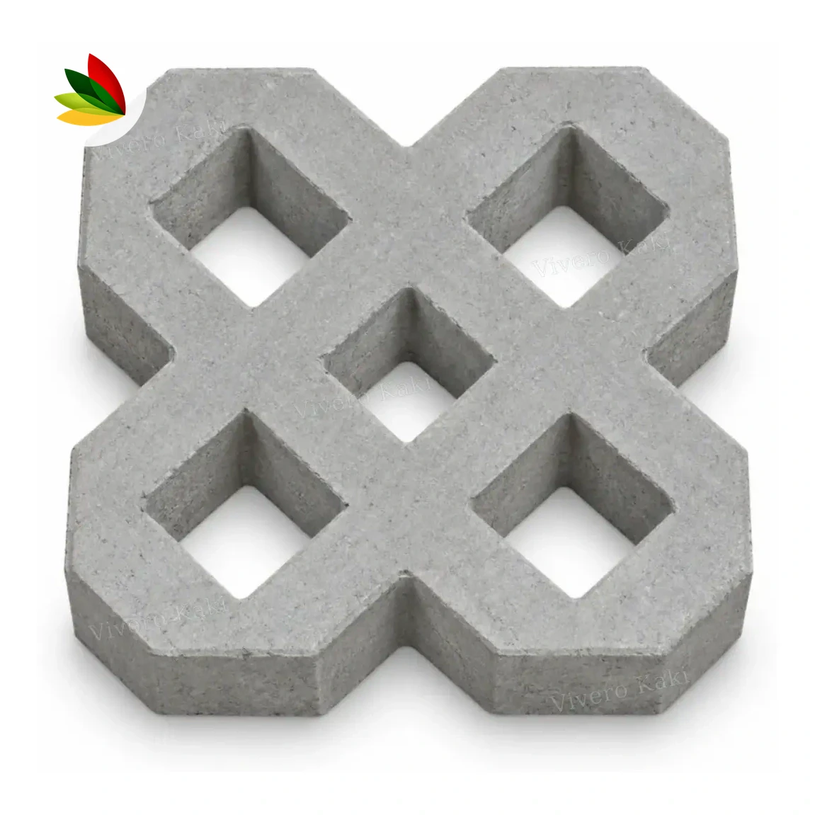 Bloque para césped rombo 33 × 33