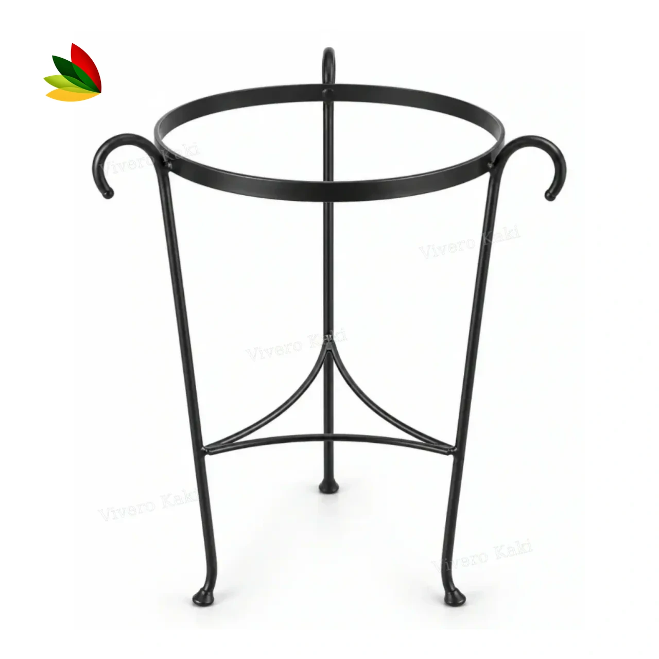 Pie bajo con patas curvas · Diámetro 21–24 cm
