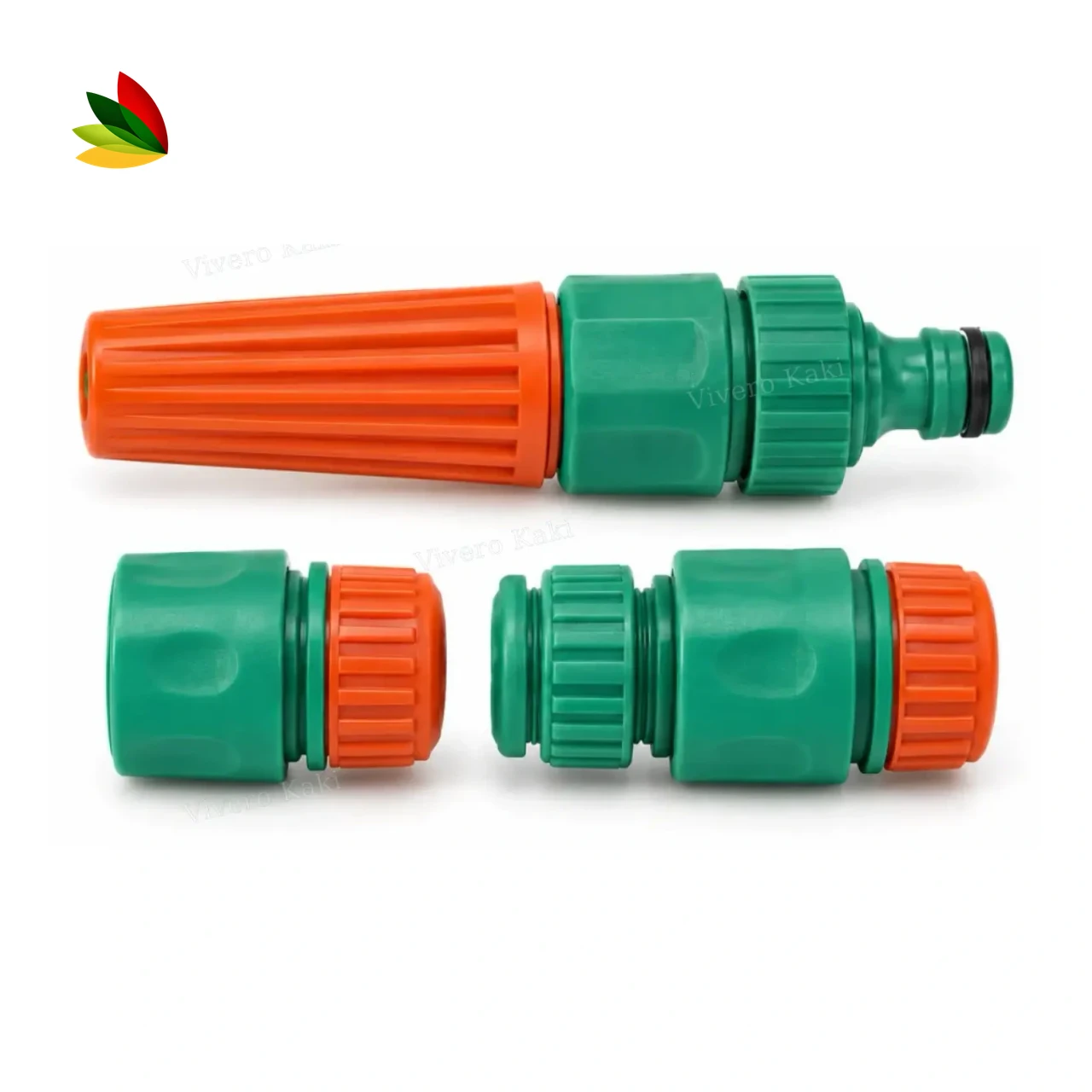 Conjunto de irrigación con acoples