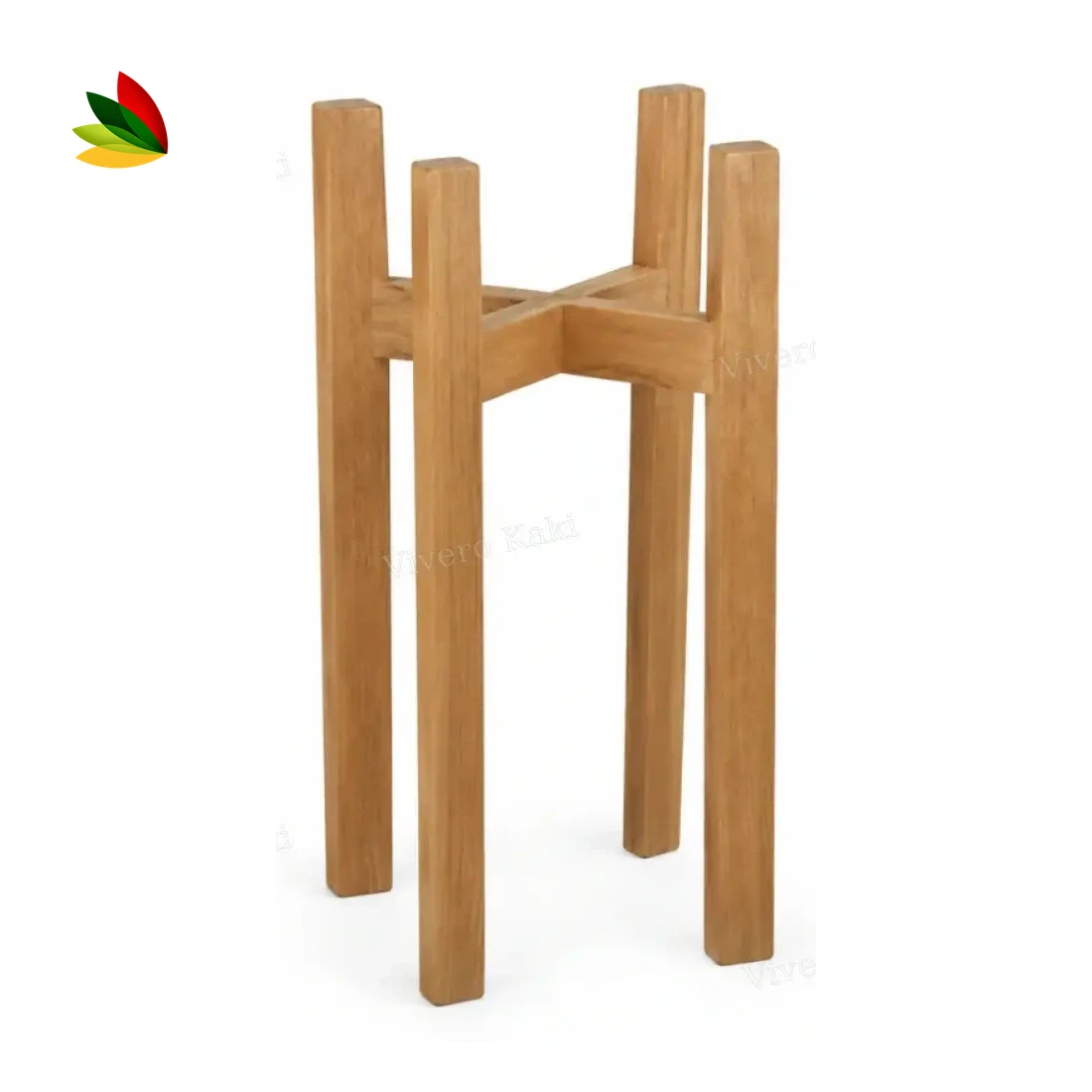 Pie nórdico de madera · 20 cm