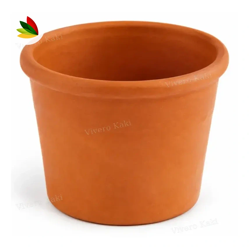 Cilindro Con Borde de barro